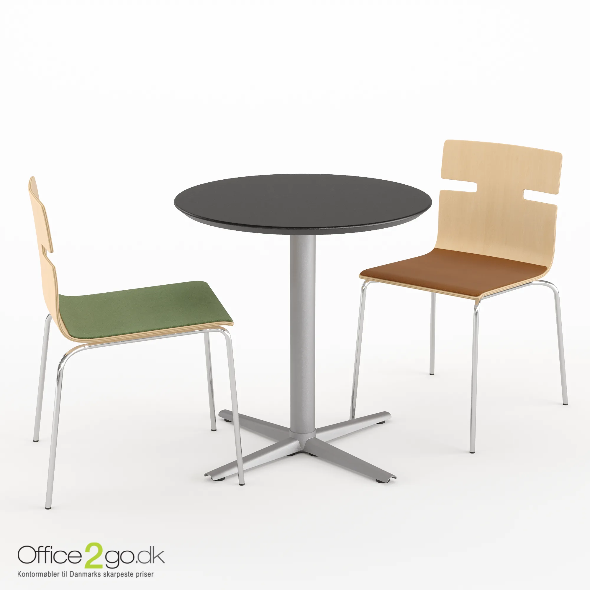 Switch mødebord - 2 personer - Ø 70 cm. - Billede 5