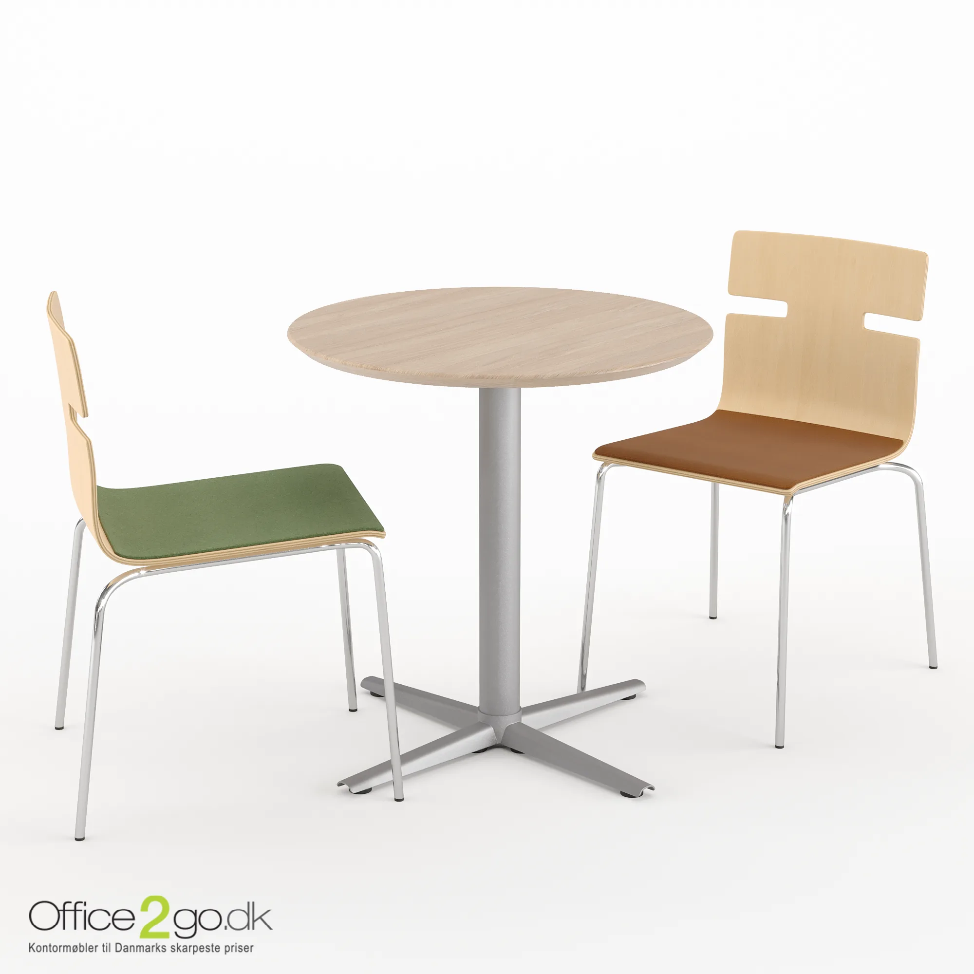 Switch mødebord - 2 personer - Ø 70 cm. - Billede 4
