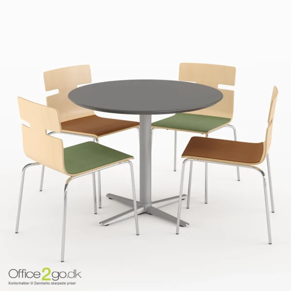 Switch mødebord - 4 personer - Ø 90 cm. - Billede 41