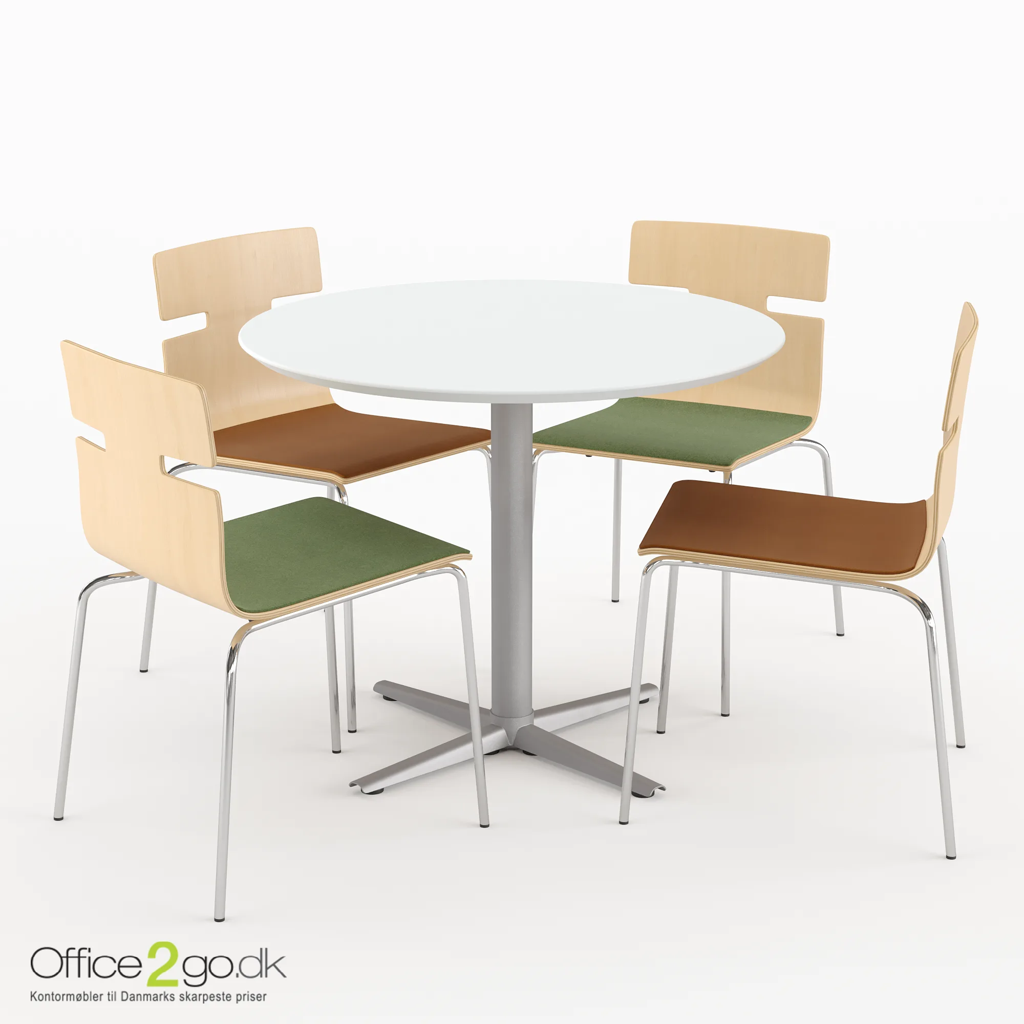 Switch mødebord - 4 personer - Ø 90 cm. - Billede 36