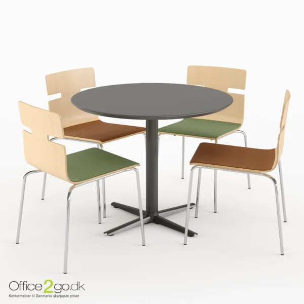 Switch mødebord - 4 personer - Ø 90 cm. - Billede 29