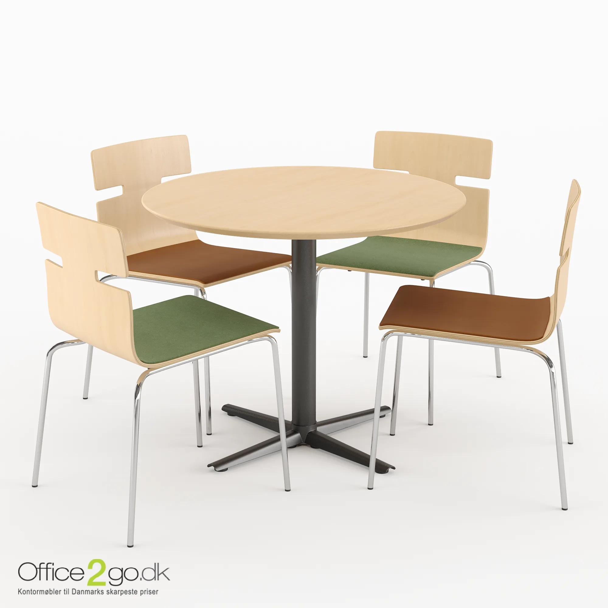 Switch mødebord - 4 personer - Ø 90 cm. - Billede 28