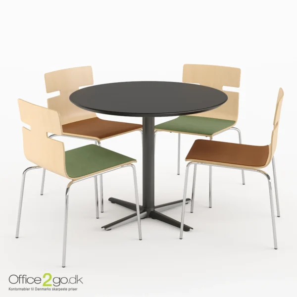 Switch mødebord - 4 personer - Ø 90 cm. - Billede 26