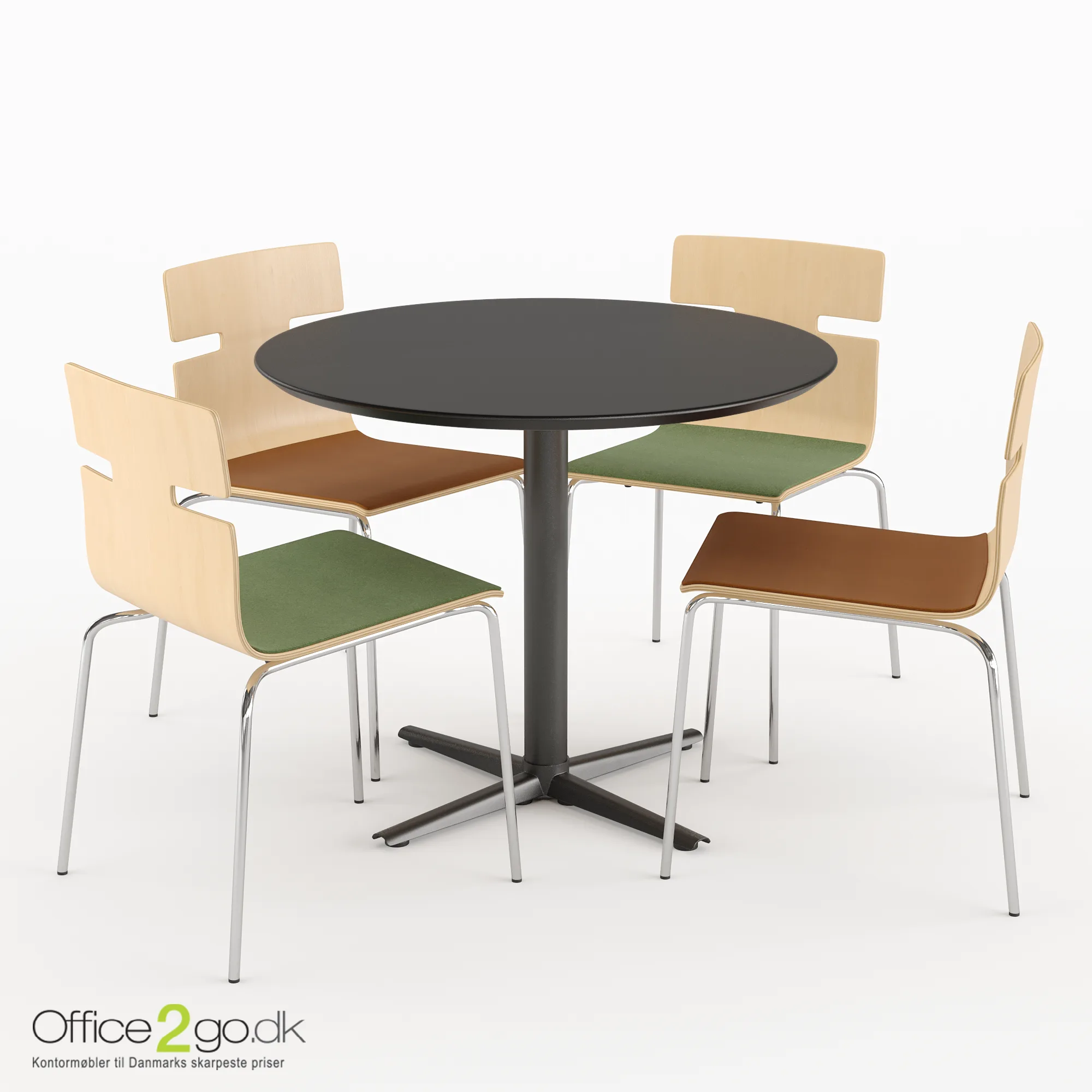 Switch mødebord - 4 personer - Ø 90 cm. - Billede 26
