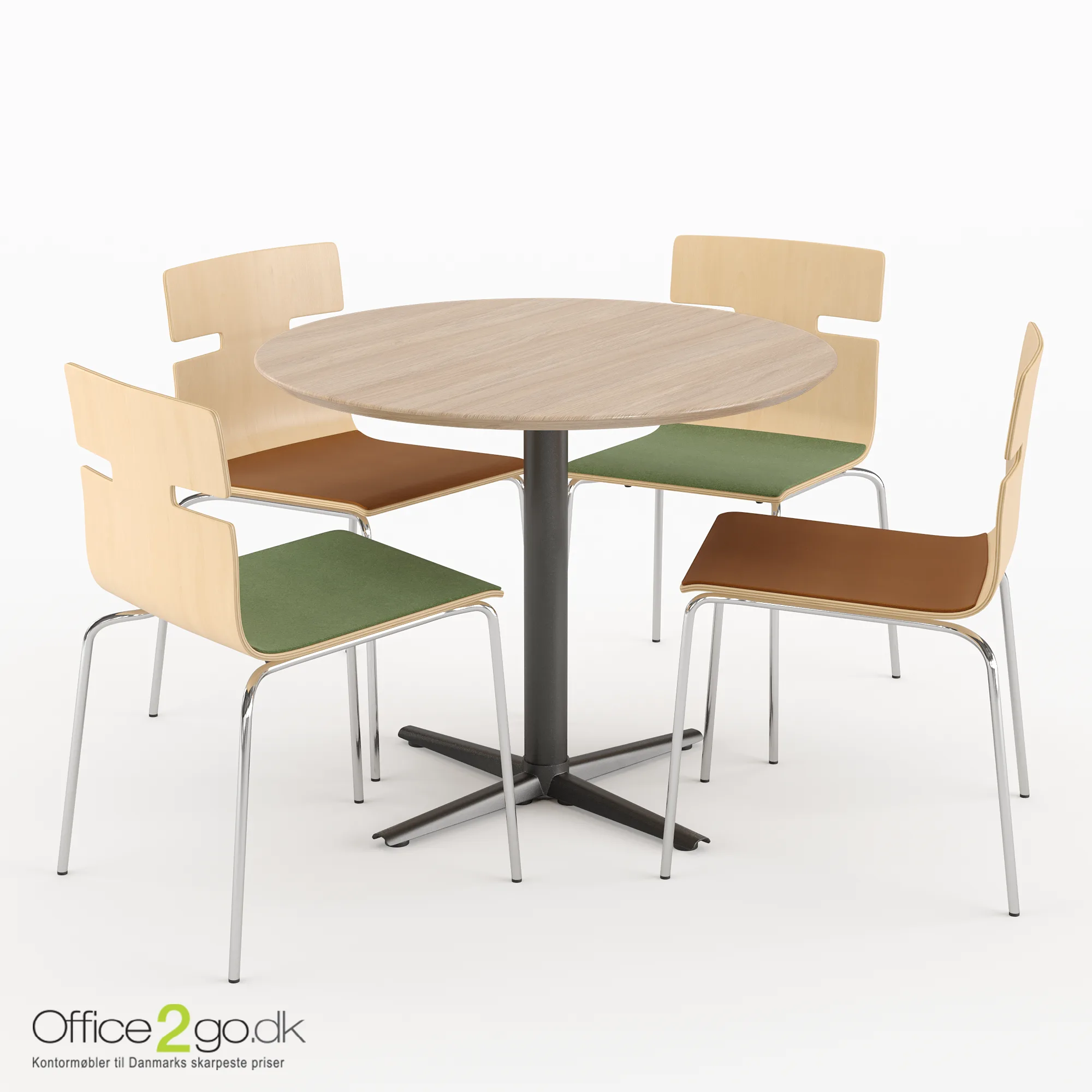 Switch mødebord - 4 personer - Ø 90 cm. - Billede 25