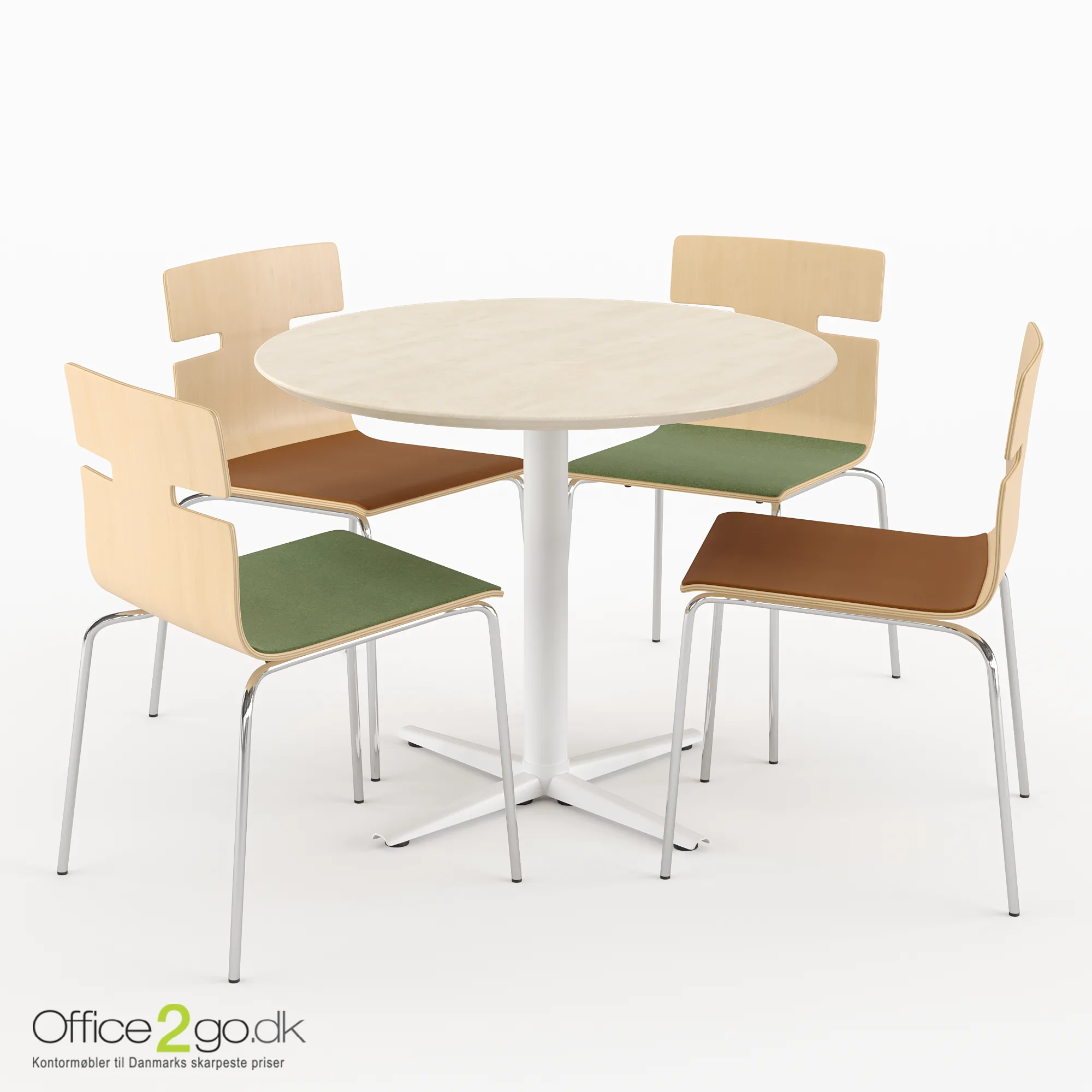 Switch mødebord - 4 personer - Ø 90 cm. - Billede 16