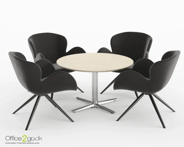 Switch mødebord - 4 personer - Ø 90 cm. - Billede 10