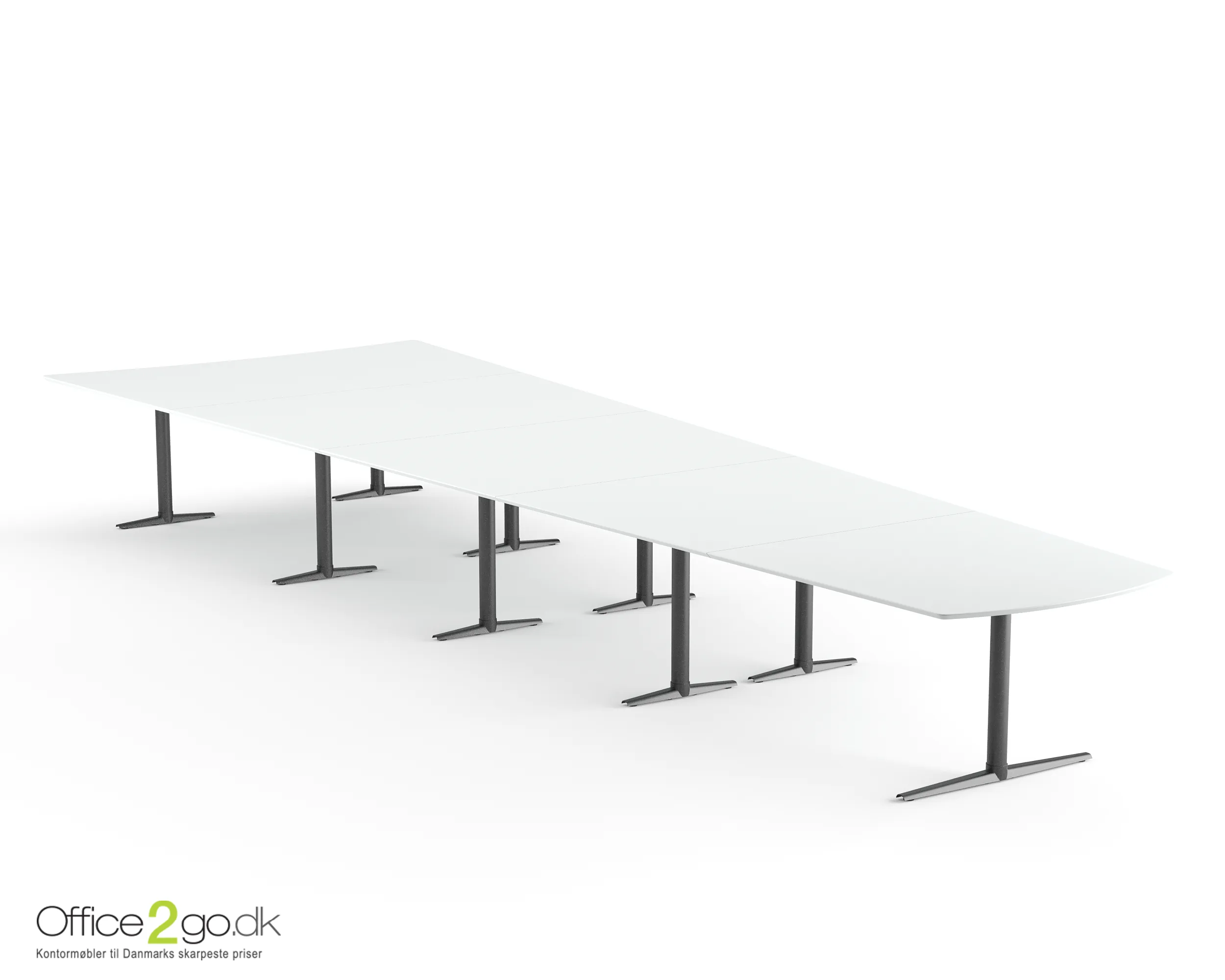 Switch Media mødebord - 20 personer - 625 cm.